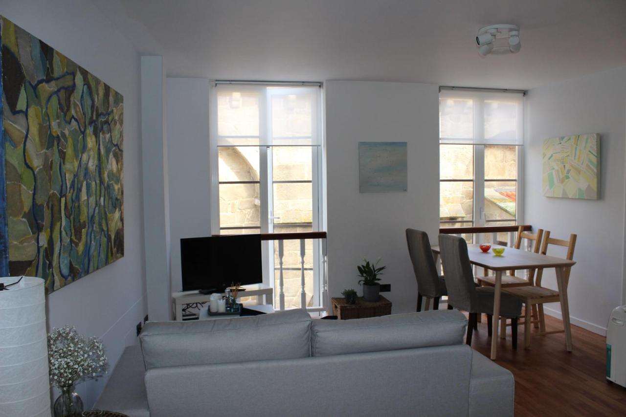 Apartamento En Un Entorno Unico En La Ciudad Vieja De LLa Coruña Eksteriør bilde